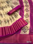 Cotton Printed Saree for Women 
