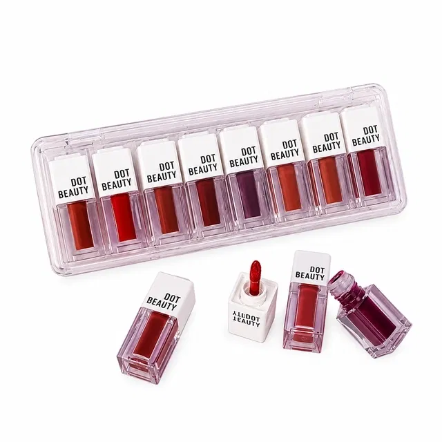 Dot Beauty Mini Liquid Lipstick [Pack of 8]