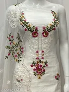 Embroidered Unstitched Suit for Women 