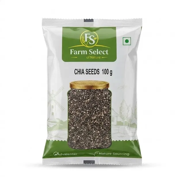 फार्म सेलेक्ट चिया सीड्स 100 g