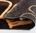 Microfiber Doormat, Pack of 2, Brown 