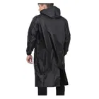Solid Overcoat with Hoods and Side Pocket Raincoat for Men 