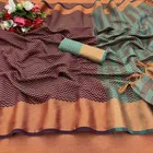 Art Silk Printed Saree for Women 