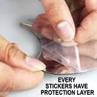 Mirror Sticker Silver Sun with 20 Butterfly for Wall Pack of 20 10x20cm