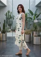 Floral Design Kurti for Women 