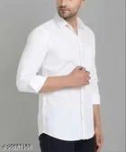 Cotton Blend Solid Shirts for Men, Multicolor 