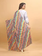 Chinon Printed Dupatta for Women 