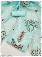 Embroidered Unstitched Suit for Women 