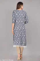Rayon Printed Kurti for Women 