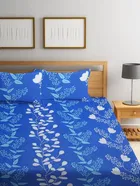 Printed Double Bedsheet with 2 Pillow Covers 