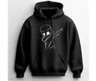 Cotton Blend Printed Hoodies for Men 