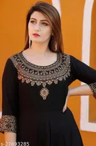 Mulmul Printed Kurti with Dupatta for Women 