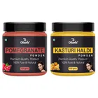 Natural Pomegranate & Kasturi Haldi Powder for Skin & Hair 