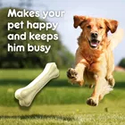 Purepet Pressed Chew Bones, Dog Treats, 10.16 cm - Pack of 4 Bones