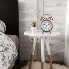 Analog Alarm Clock, Rose Gold