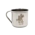 LEROYAL 6 Pcs Stainless Steel Tea Cups 