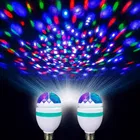 VH Rotatable Led Crystal Disco Bulb, Multicolor [Pack of 2]