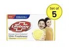 Lifebuoy Lemon Fresh Soap 5X100 g (Pack Of 5)