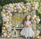 84 Pcs Balloons Decoration Kit, Multicolour, Set of 1