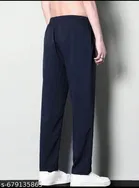 Cotton Pants for Boys, Navy Blue 
