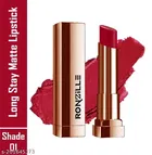 Ronzille Long Stay Creamy Matte Lipstick With Intense Colour (Shade-01)