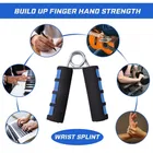 Hand Grip Strengthener with Foam Handle and Adjustable Pencil Skipping Rope 