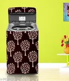 KANUSHI Industries® Fridge Covers / Refrigerator Cover +1 Pc Top Load Fully Automatic Washing Machine Cover 