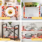 PVC Printed Shelf Mat Roll 