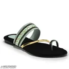 Zakozee Open Toe Flats for Women 