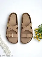 Shoetopia Flat Beige Size 3.0