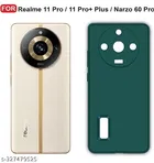 Silicone Mobile Cover for Real-me 11 pro plus / Real-me 11 pro 5g 