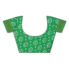 ग्रबस्टेकर लिनन बांधनी प्रिंटेड साड़ी 