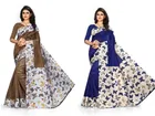 Khadi Silk Printed Saree for Women 