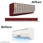 KANUSHI industries® 100% Waterproof Split AC Cover Set For Indoor And Outdoor Unit 1.5 to 2.0 Ton Capacity 