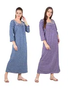 Woolen Hosiery Nighty for Women 