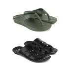 Combo of Flipflops with Slippers for Men 
