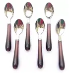 Stainless Steel Spoons, Assorted, Pack of 6