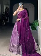 Embroidered Lehenga Choli for Women 