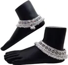 Silver Plated Anklets for Women 