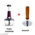 Plastic Manual Vegetables Chopper 