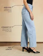 Denim Wide Leg Jeans for Women 