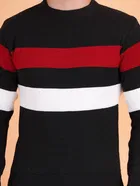 Full Sleeves Sweater For Men, Black 