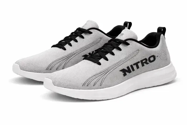 Sports Shoes for Men, Grey & Black (8)
