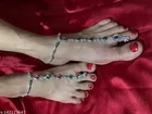 Anklets with Toe Ring for Women 
