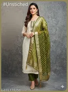 Silk Blend Punjabi/All Over Suits for Women 