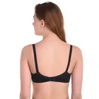 Cotton Blend Solid Non Padded Feeding Bra for Women 