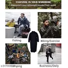 Polyester Solid Raincoat for Men/women, Multicolour 