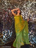 JImmy Choo Saree for Women, Gold 