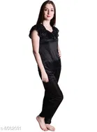 Satin Nightsuit Set for Women 