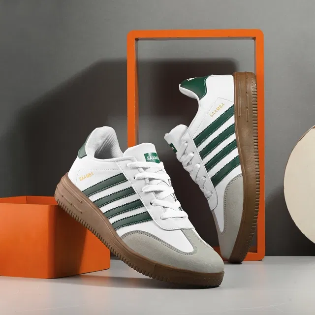 Sneakers for Men (Green, 10)